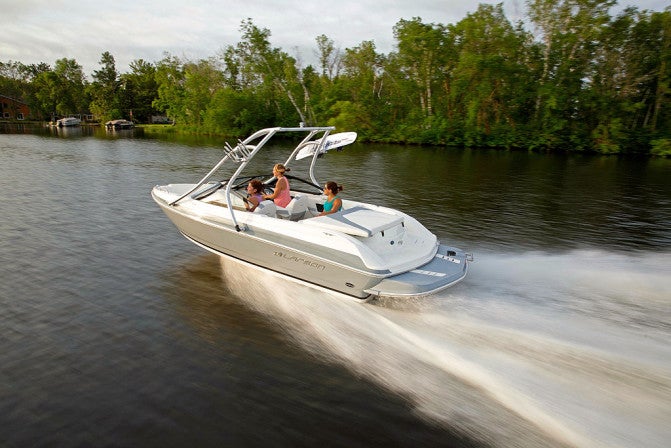 Although the wakeboard tower is an optional feature, it is hard to imagine many boats will be sold without it.