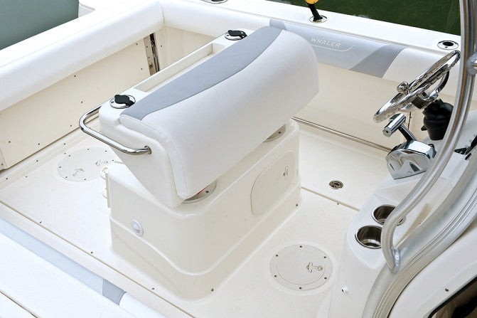 Boston Whaler 220 Outrage Leaning Post