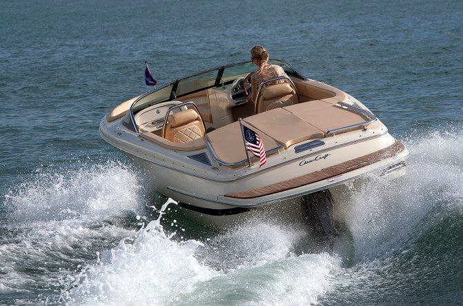 With its retro styling that recalls Chris-Craft’s classic mahogany racers and modern amenities, Chris-Craft’s Carina 21 looks great and drives beautifully.