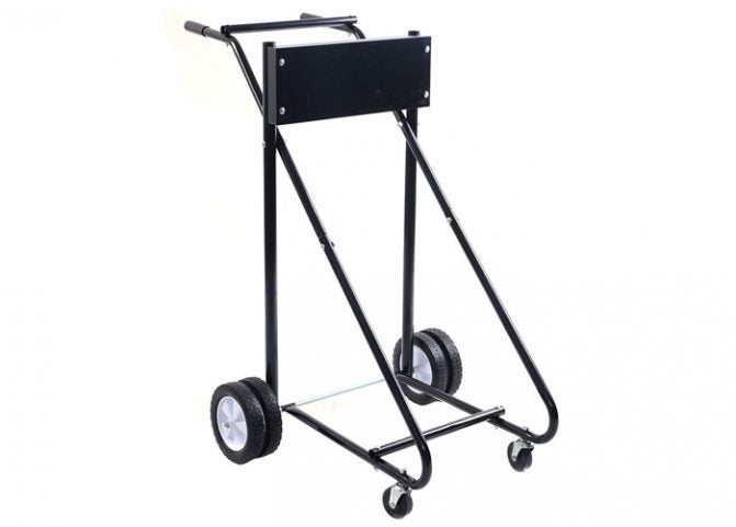 Outboard Boat Motor Stand Carrier Cart Dolly: Black Friday Boat Deals