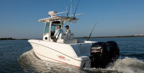 Whaler with Merc 150s