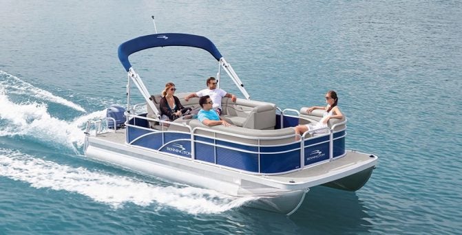 10 Great Small Pontoons - BoatGuide.com