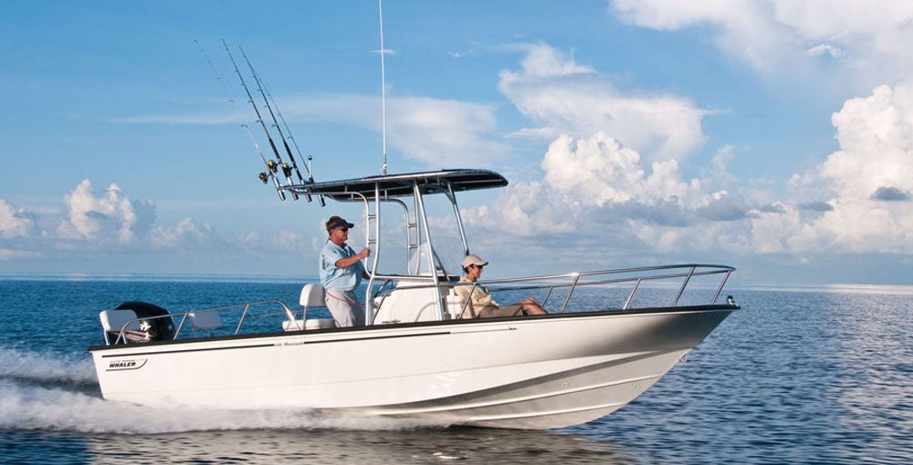 Boston Whaler 210 Montauk Review - BoatGuide.com