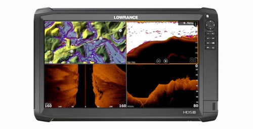 Lowrance HDS Carbon Graph